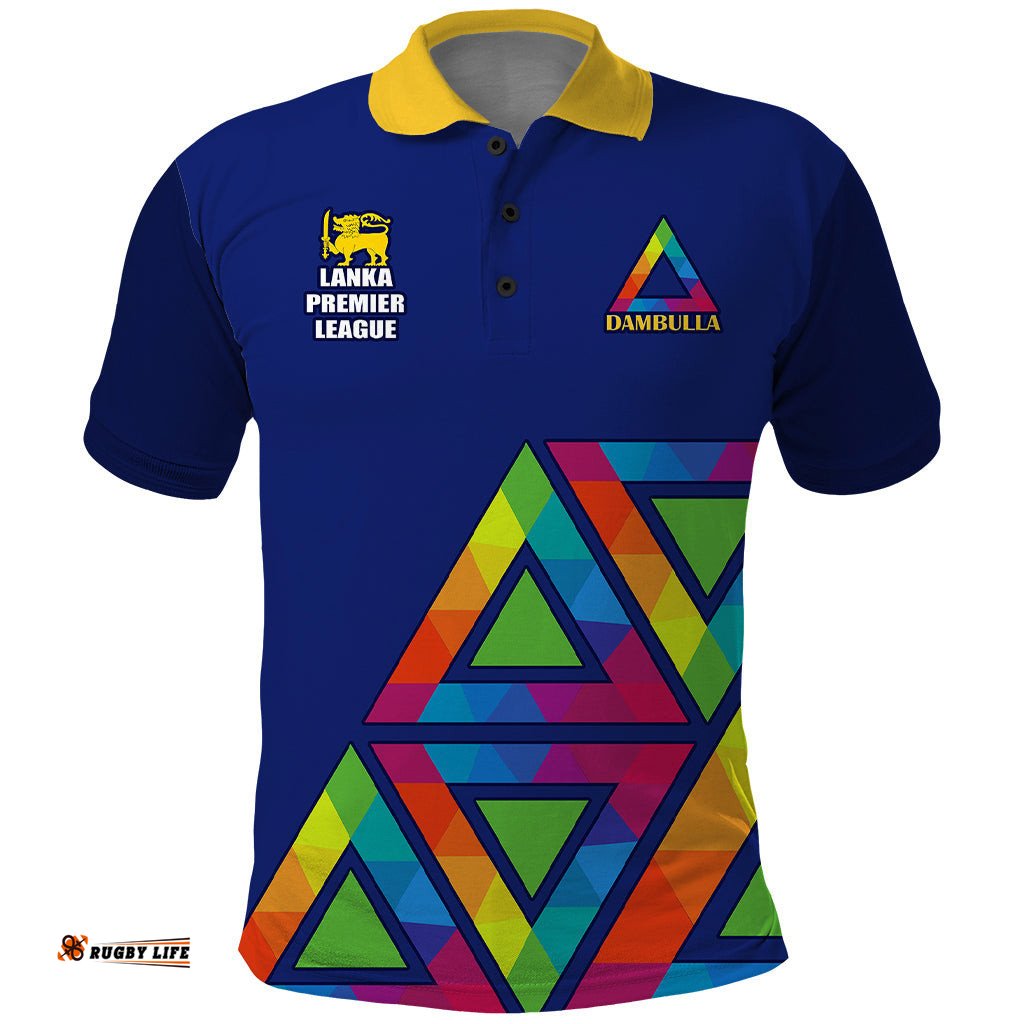 Dambulla Cricket Polo Shirt Lanka League 2023 Go Dambulla