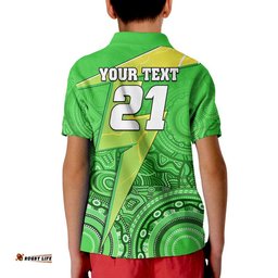 Custom Personalised Sydney Thunder Indigenous Aboriginal Arts Polo Shirt Amazing Aussie