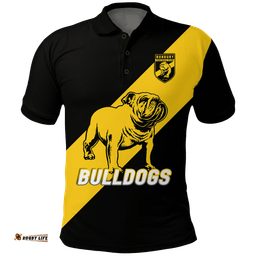Custom Personalised Bulldogs Bunbury Football 2022 Polo Shirt