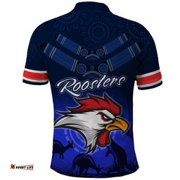 Rosster Easts To Win Polo Shirt Sydney Rugby est 1908 Boomerang Indeginous