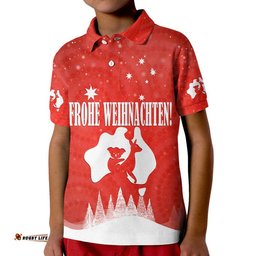 Australia Polo Shirt Yulefest Australian Xmas Tree Snow Amazing Aussie