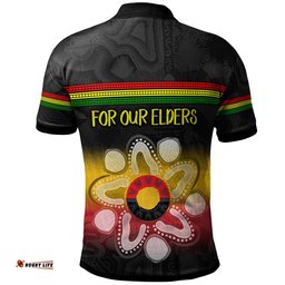 Australia Penrith NAIDOC Week 2023 Polo Shirt - Custom For Our Elders Polo Shirt Amazing Aussie
