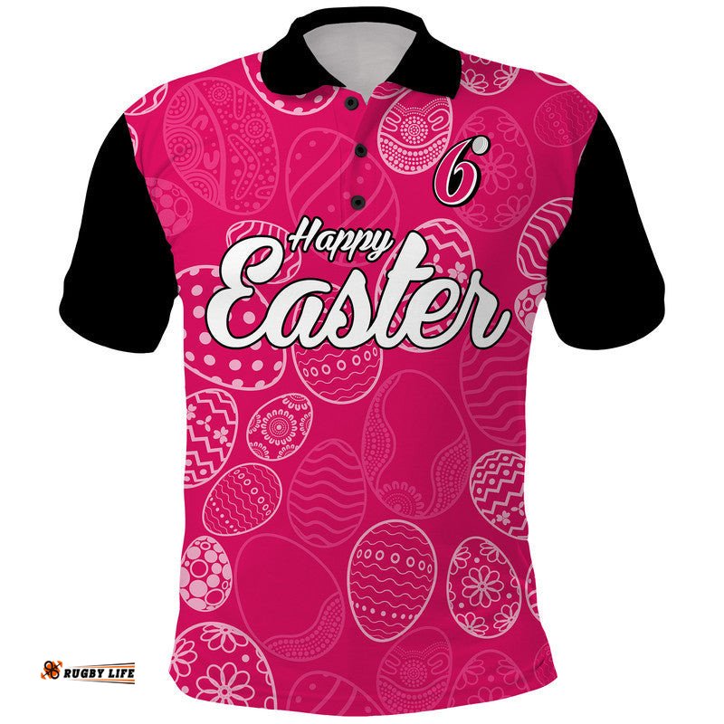 Custom Personalised Sydney Sixers Cricket Happy Easter Day Polo Shirt Simple Style Amazing Aussie