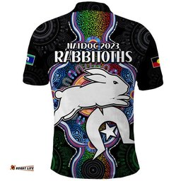 NAIDOC Week 2023 For Our Elders Polo Shirt Rabbitoths Indigenous Amazing Aussie