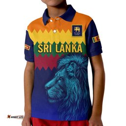 Sri Lanka The Lions Cricket Polo Shirt Amazing Aussie
