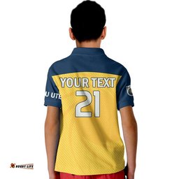 Custom Personalised Central Coast Mariners Soccer Polo Shirt Amazing Aussie