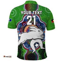 Custom Personalised NAIDOC Week 2023 For Our Elders Polo Shirt Rabbitoths Indigenous No2 Amazing Aussie
