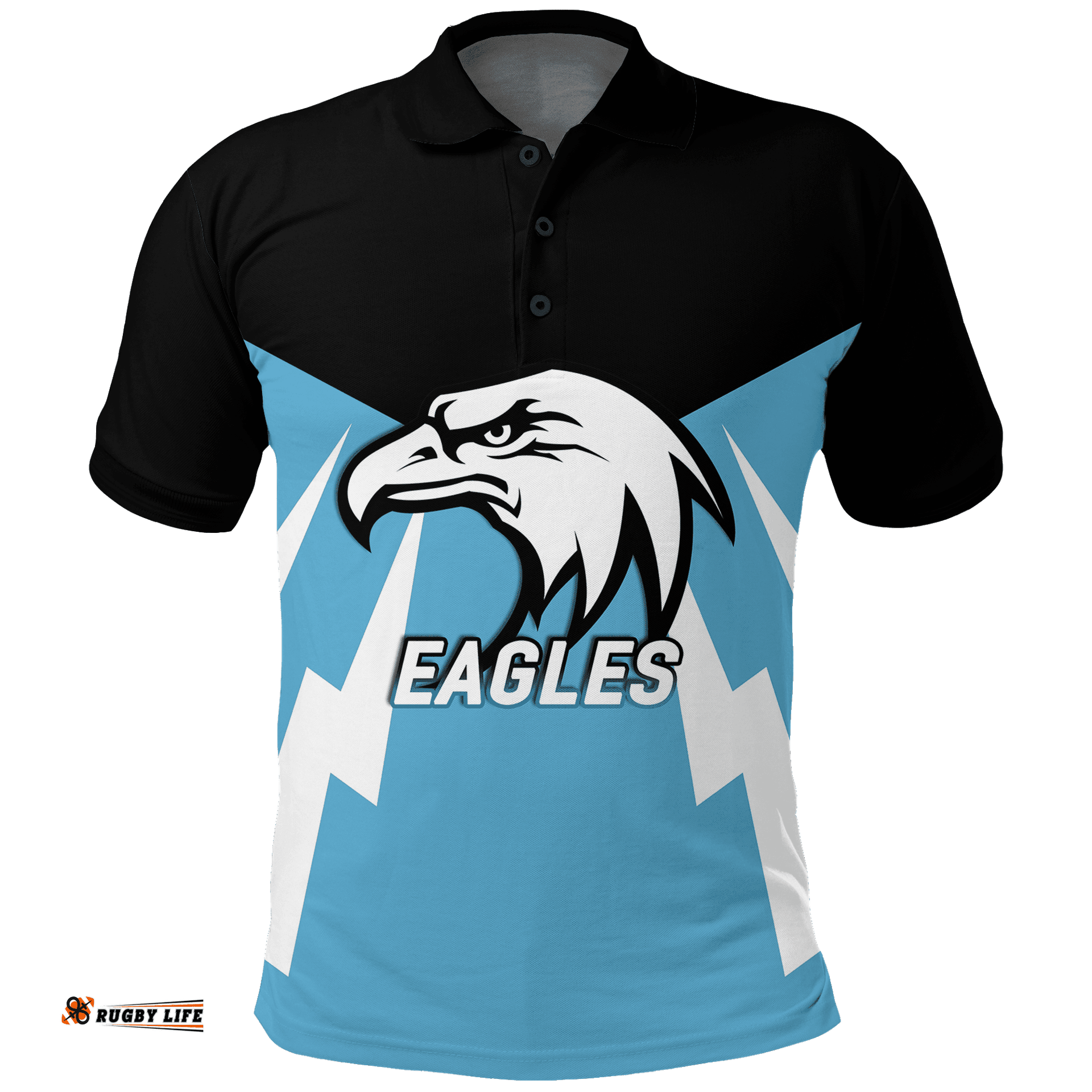 Custom Personalised Collie Eagles Football 2022 Polo Shirt