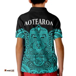 New Zealand Tiki Rugby Polo Shirt NZ Maori Koru Pattern Ver.02 Amazing Aussie