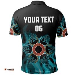 Custom Personalised And Number Brisbane Heat Polo Shirt Cricket Simple Style Amazing Aussie