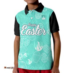 Brisbane Heat Cricket Happy Easter Day Polo Shirt Simple Style Amazing Aussie
