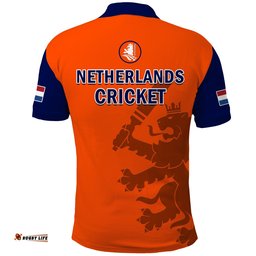 Netherlands Cricket Polo Shirt ODI Simple Orange Style Amazing Aussie