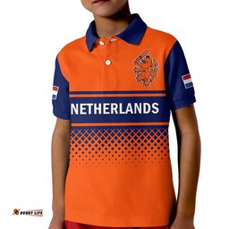 Netherlands Cricket Polo Shirt ODI Simple Orange Style Amazing Aussie