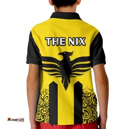 Wellington Phoenix Football Polo Shirt A League Men The Nix 2007 Aotearoa Maori Amazing Aussie