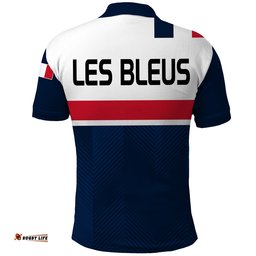 France Rugby 7s Le XV de France Polo Shirt Amazing Aussie