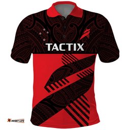 Custom Text And Number Aotearoa Netball Mainland Tactix Go Girls Polo Shirt Amazing Aussie