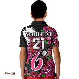 Custom Personalised Sydney Sixers Cricket Polo Shirt NAIDOC Torres Strait For Our Elders Amazing Aussie