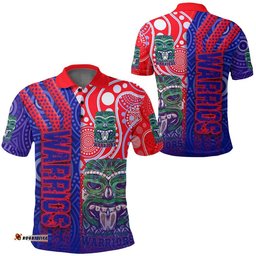 Vibe Hoodie Clothing - New Zealand Warriors Sporty Style Polo Shirts Amazing Aussie