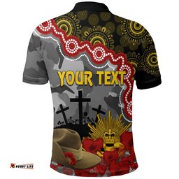Tigers Football ANZAC 2023 Polo Shirt Aboriginal Mix Slouch Hat Amazing Aussie