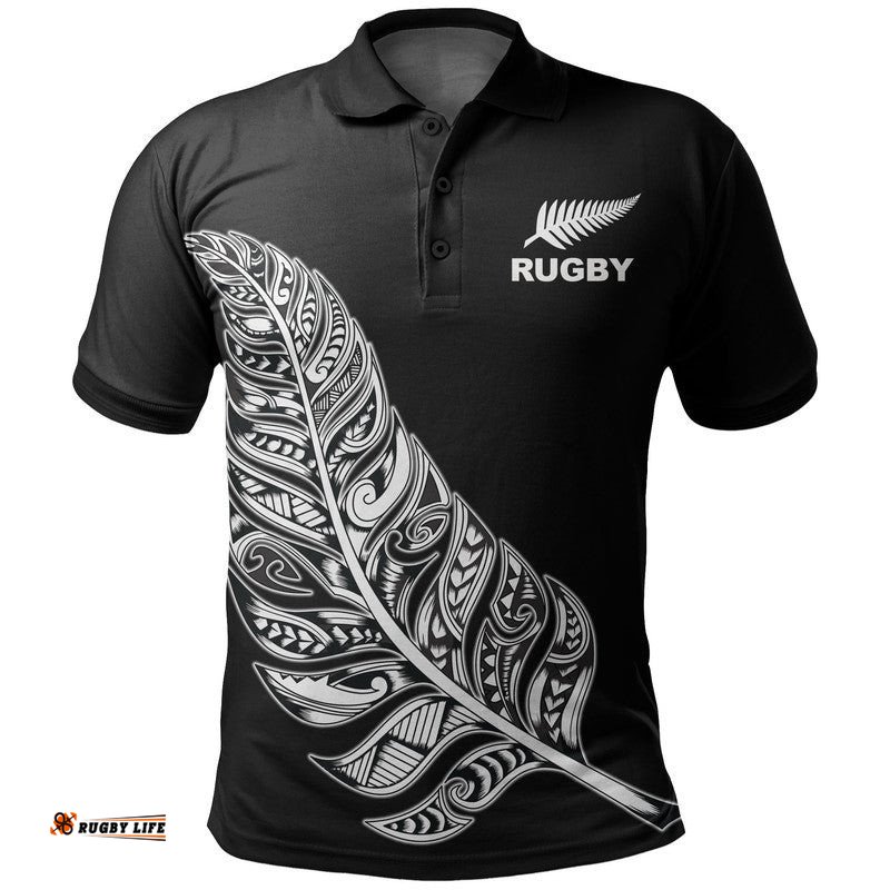 Maori Face Tattoo All Black Rugby Polo Shirt Amazing Aussie