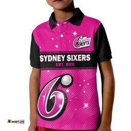 Sydney Sixers Polo Shirt Est 2011 Simple Style Amazing Aussie