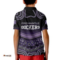 Fremantle Dockers Polo Shirt Freo Indigenous Style Amazing Aussie