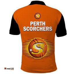 Perth Scorchers Cricket 2023 Polo Shirt Est 2011 Sporty Version Amazing Aussie