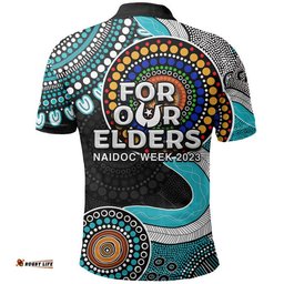 Brisbane Heat Cricket Polo Shirt NAIDOC 2023 Aboriginal Amazing Aussie