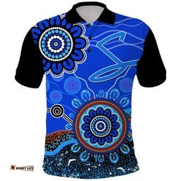 Custom Personalised Adelaide Strikers Polo Shirt Cricket Indigenous Aboriginal Amazing Aussie