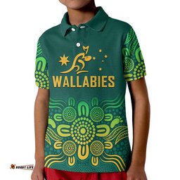 Australia Rugby Wallabies Polo Shirt Amazing Aussie