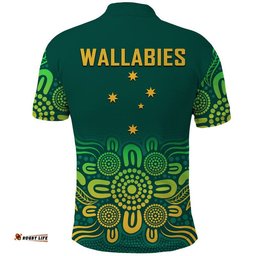 Australia Rugby Wallabies Polo Shirt Amazing Aussie