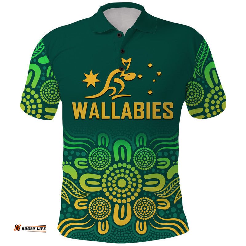 Australia Rugby Wallabies Polo Shirt Amazing Aussie