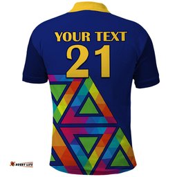 Custom Dambulla Cricket Polo Shirt Lanka League 2023 Go Dambulla