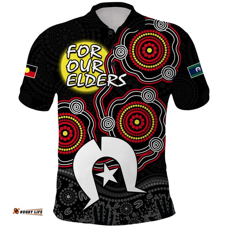 NAIDOC Polo Shirt Aboriginal and Torres Strait Islander Amazing Aussie
