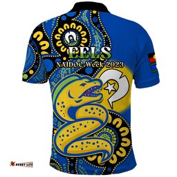 Eels Rugby NAIDOC 2023 Polo Shirt For Our Elders Aboriginal Amazing Aussie