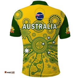 Australia Cricket Polo Shirt Aussie 2022 Mens T20 World Cup Amazing Aussie