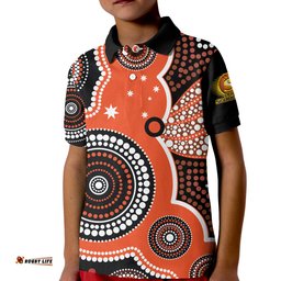 Custom Text and Number Perth Scorchers Polo Shirt Australia Cricket BBL Aboriginal Amazing Aussie