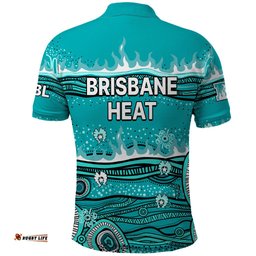 Australia Heat Cricket Polo Shirt Indigenous 2023