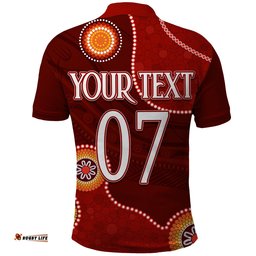 Personalised NAIDOC Week 2023 NRL Dolphins For Our Elders Polo Shirt Amazing Aussie