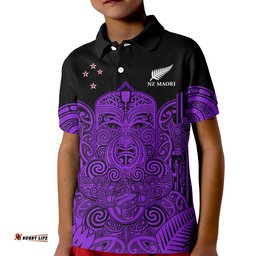 New Zealand Tiki Rugby Polo Shirt NZ Maori Koru Pattern Ver.04 Amazing Aussie