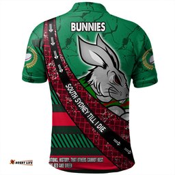 Amazing Aussie South Sydney Rabbitohs Theme Song For Rugby With Sporty Style Polo Shirt