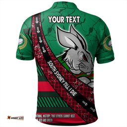 Amazing Aussie South Sydney Rabbitohs Theme Song For Rugby With Sporty Style Polo Shirt