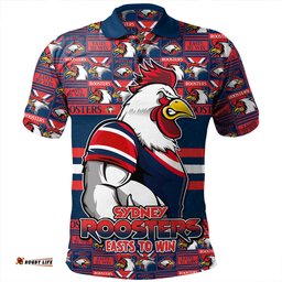 Amazing Aussie Sydney Roosters Champion���s Pride Comic Style Polo Shirt