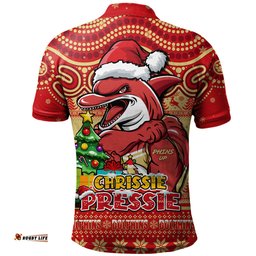 Amazing Aussie Redcliffe Dolphins Aussie Ugly Christmas For Die Hard Fan Supporters Polo Shirt