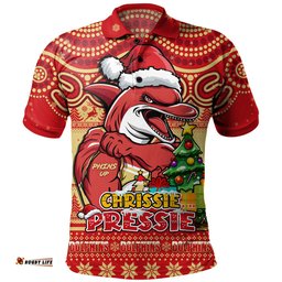 Amazing Aussie Redcliffe Dolphins Aussie Ugly Christmas For Die Hard Fan Supporters Polo Shirt