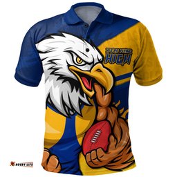 Amazing Aussie West Coast Eagles Defend The Pride Polo Shirt