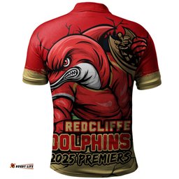 Amazing Aussie Redcliffe Dolphins Unleash Power In The Ultimate Battle Polo Shirt