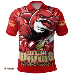 Amazing Aussie Redcliffe Dolphins Final Clash Battle Edition Polo Shirt