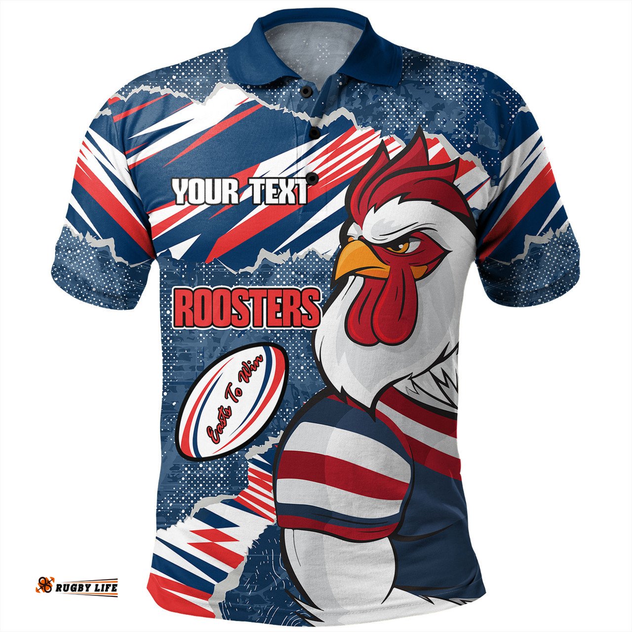 Amazing Aussie Sydney Roosters Theme Song Polo Shirt