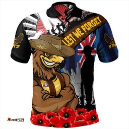 Amazing Aussie Hawthorn Anzac Day Honor United In Spirit Polo Shirt